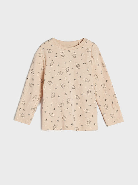 Sinsay Baby Boy's Beige/Brick Long Sleeve Blouse 2-pack | Sinsay In Lebanon