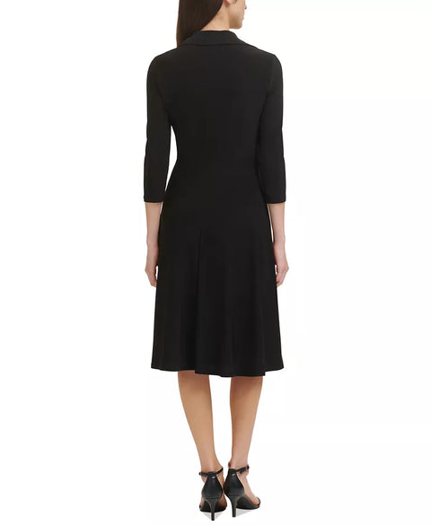 Tommy Hilfiger Women's  Black Petite Dress |Tommy Hilfiger  In Lebanon