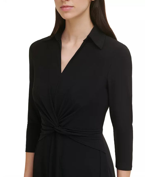 Tommy Hilfiger Women's  Black Petite Dress |Tommy Hilfiger  In Lebanon
