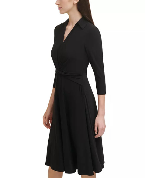 Tommy Hilfiger Women's  Black Petite Dress |Tommy Hilfiger  In Lebanon