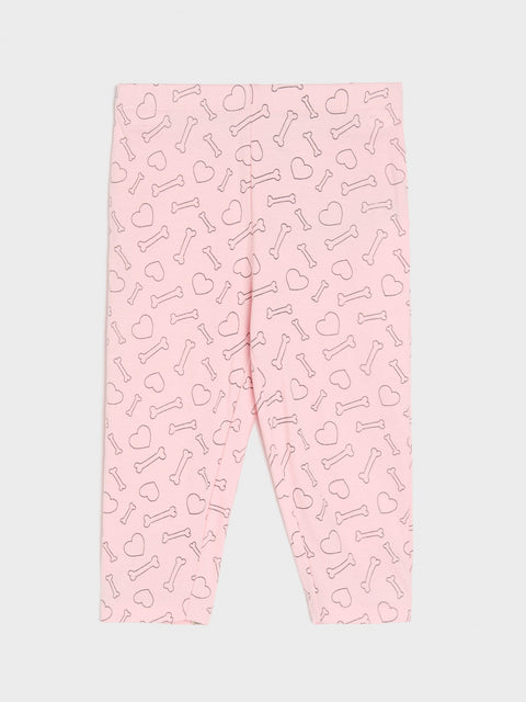 Sinsay Baby Girl's Light Pink Two-Piece Printed Pajamas | Sinsay In Lebanon