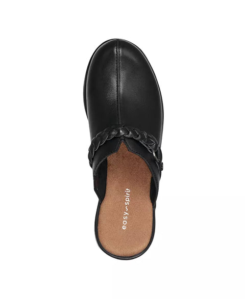 Easy Spirit Women's Black Penelope Braided Close Toe Slippers | Easy Spirit In Lebanon