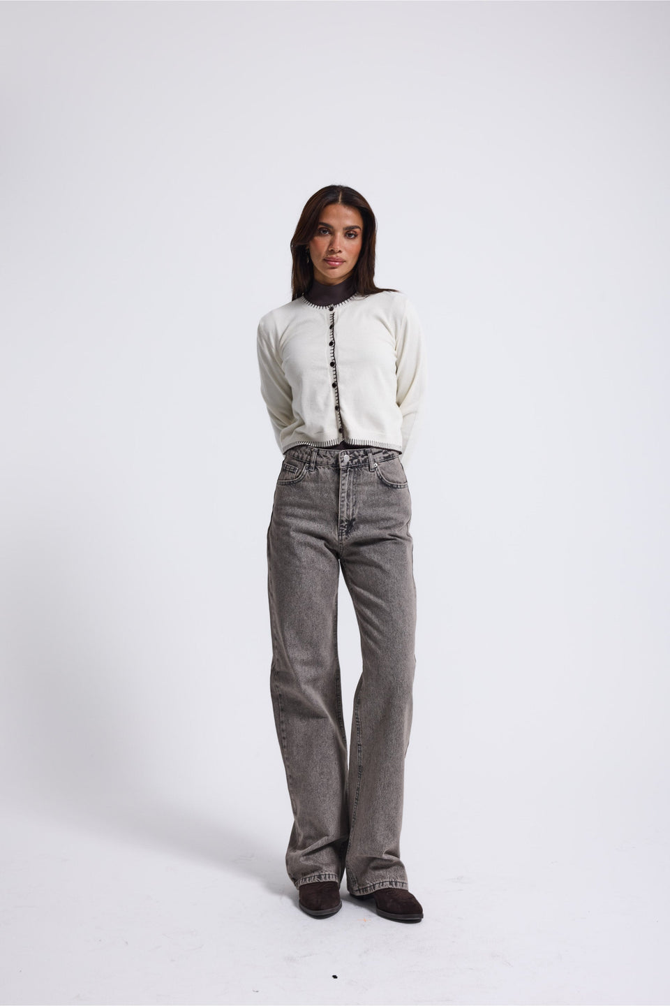It's Basic Women Color 3W6-71 Straight Fit Jeans 2478