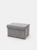Sinsay Home Grey Fabric 26 cm x 20 cm x 16,5 cm Storage Box  | Sinsay in Lebanon