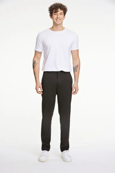 Banana Republic Men's Black Performance Slim Fit Pants | Banana Republic In Lebanon