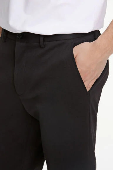Banana Republic Men's Black Performance Slim Fit Pants | Banana Republic In Lebanon