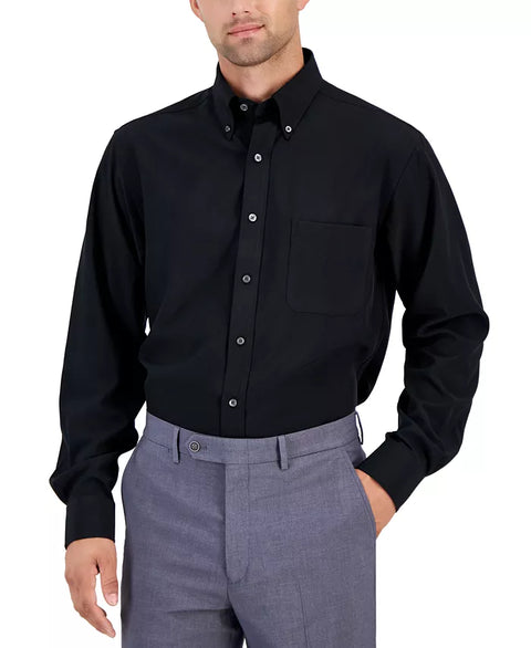 Club Room Men's Black Shirt ABF4169