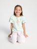Sinsay girls AQUA print short sleeve t-shirt AYA