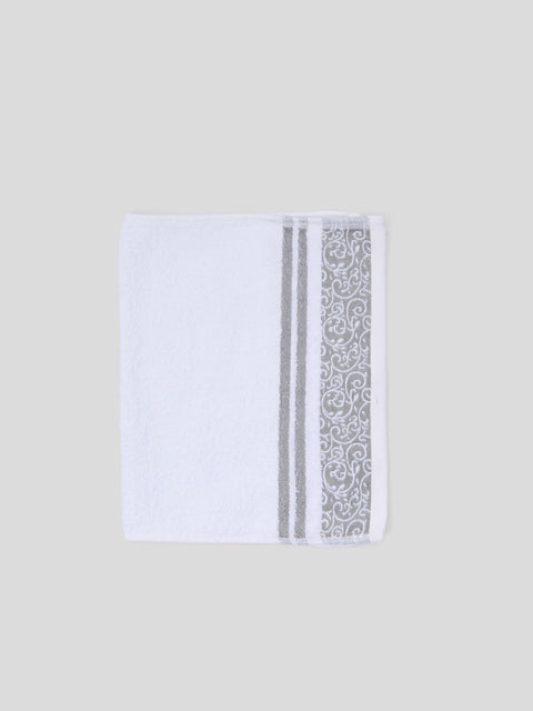 Sinsay White /Grey Face Towel 30 cm x 50 cm | Sinsay in Lebanon