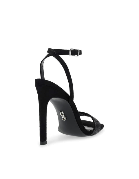 Steve Madden Women's Black Crystal Sandal's | Steve Madden In Lebanon