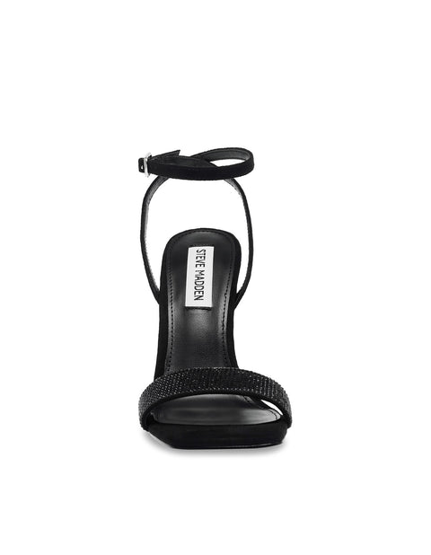 Steve Madden Women's Black Crystal Sandal's | Steve Madden In Lebanon