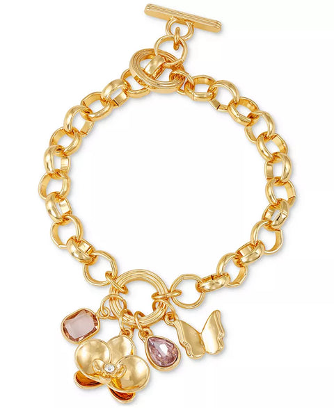 Guess Women's Gold Tone Mixed Crystal Bracelet| Guess in Lebanon