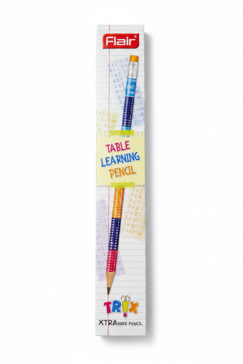 Flair Creative Trix Table Learning Pencil Set FCWP-04