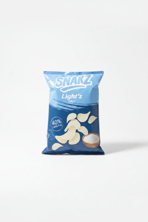 Snakz Light|"z Chips Salt 40g | Snakz Chips In Lebanon