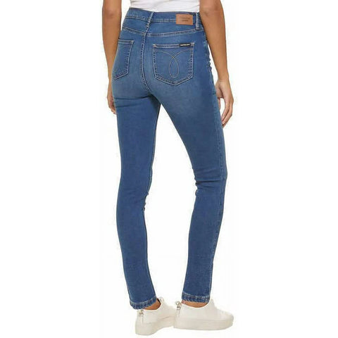 Calvin Klein Women's Blue High Rise Skinny Jeans | Calvin Klein In Lebanon