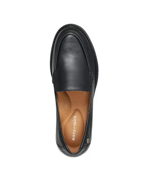 Easy Spirit Women's Black Leather Jaylin eFlex Slip-On Loafers | Easy Spirit In Lebanon