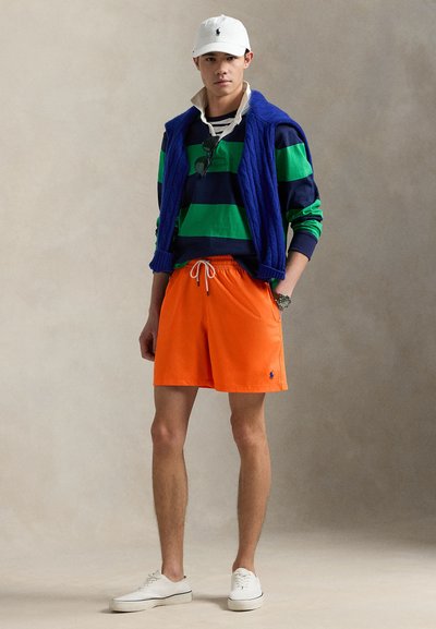 Polo Ralph Lauren Men's Orange Classic Swim Trunk|Polo Ralph Lauren In Lebanon