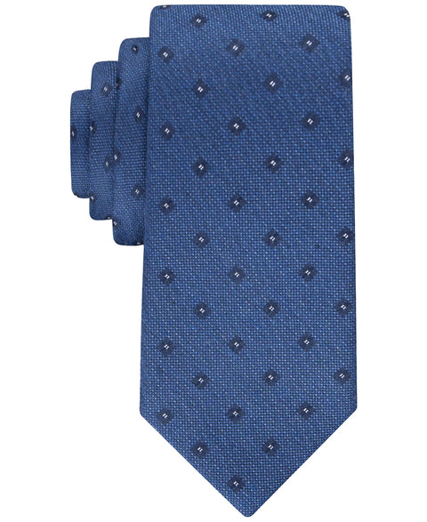 Calvin Klein Men's Navy Seasonal Square Neat Tie | Calvin Klein In Lebanon