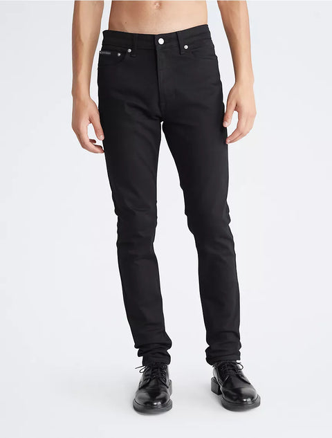 Calvin Klein Men's Black Standard Straight-Fit St Forever Jeans | Calvin Klein In Lebanon