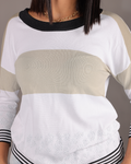 Nylah Women's Ecru Sweatshirt 445155009 FE1331