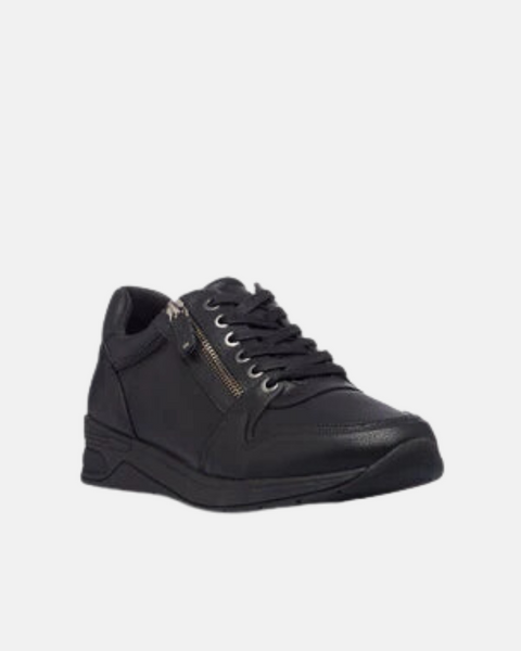 Eco Friendly Men's Black Sneaker Shoes SI218 shr