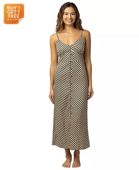 Rip Curl Women's Multicolor Sleevless Long Bottomed Dress | Rip Curl In Lebanon