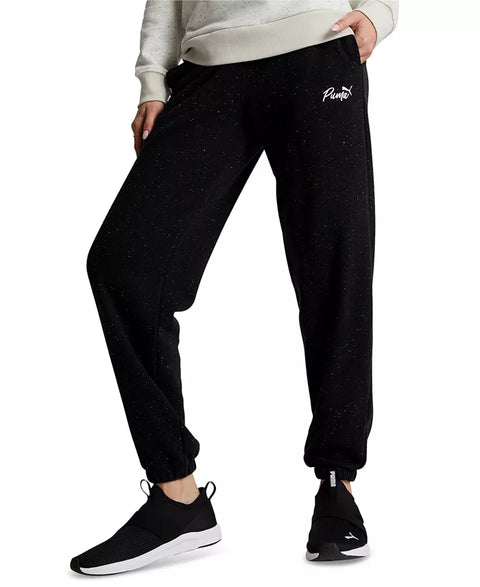 Puma Women's Black Dotted Sweatpants | Puma In Lebanon