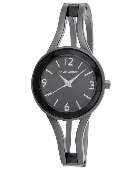 Laura Ashley Women's  Black Quartz Alloy Watch 28mm | Laura Ashley In Lebanon