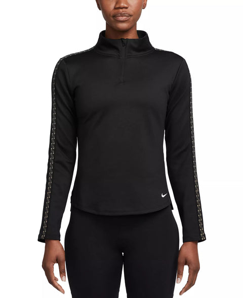 Nike Women's Black Therma-FIT One 1/2-Zip Top | Nike In Lebanon