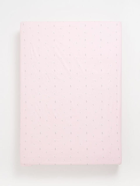 Sinsay Light Pink Wooven Fitted Bedsheet 180x200cm | Sinsay In Lebanon