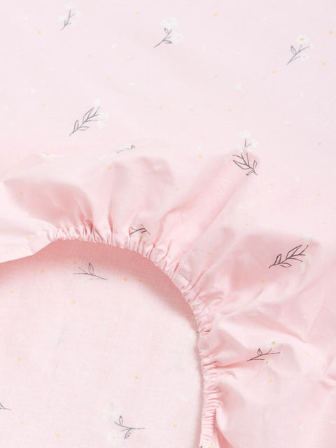 Sinsay Light Pink Wooven Fitted Bedsheet 180x200cm | Sinsay In Lebanon