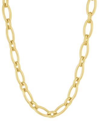 And Now This Women's Gold Oval Link Chain Necklace | And Now This in Lebanon
