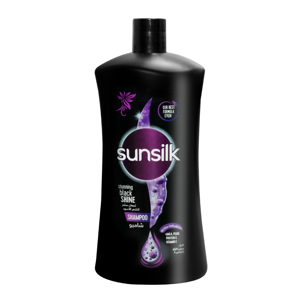 Sunsilk Stunning Black Shine Shampoo 1000ml | Sunsilk In Lebanon