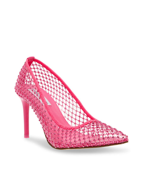 Steve Madden Women's Flamingo Pink Fabric Recourse Heele's |Steve Madden In Lebanon
