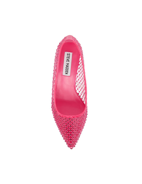 Steve Madden Women's Flamingo Pink Fabric Recourse Heele's |Steve Madden In Lebanon