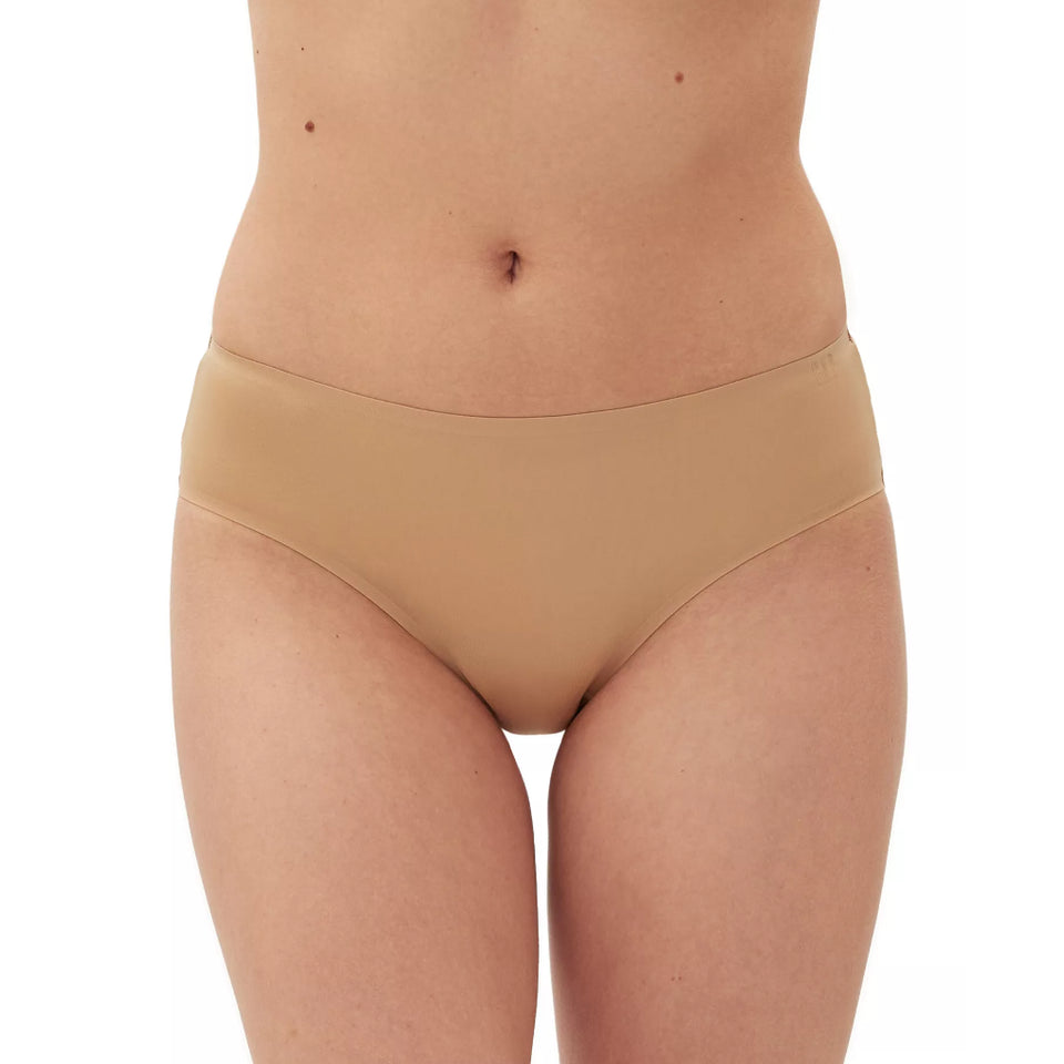 GapBody Women's Beige Everyday Essentials Laser Bonded Hipster Briefs