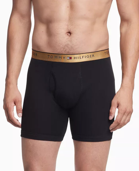 Tommy Hilfiger Men's Multicolor Moisture-Wicking Boxer Briefs Set Pack of 3|Tommy Hilfiger In Lebanon