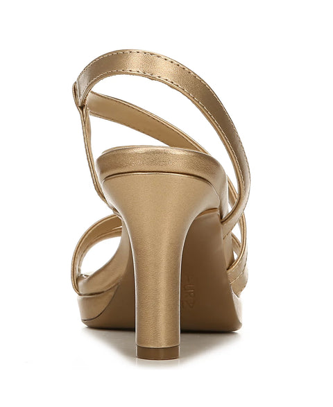 Naturalizer Women's Bronze Pearl Faux Leather Brenta Strappy Dress Sandals | Naturalizer In Lebanon