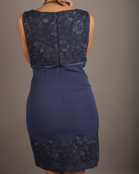 Luisa Spaganoli Women's Navy Blue Dress 5317052 FA308