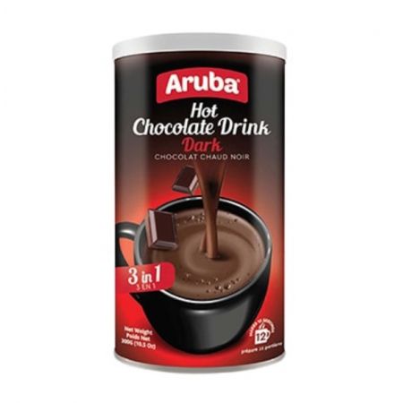 Aruba Hot Choco Drink Dark 3in1 (300 g Tin)