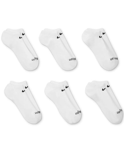 Nike Men's White Unisex Everyday Plus Cushioned Training No-Show Socks 6 Pairs|  Nike in Lebanon