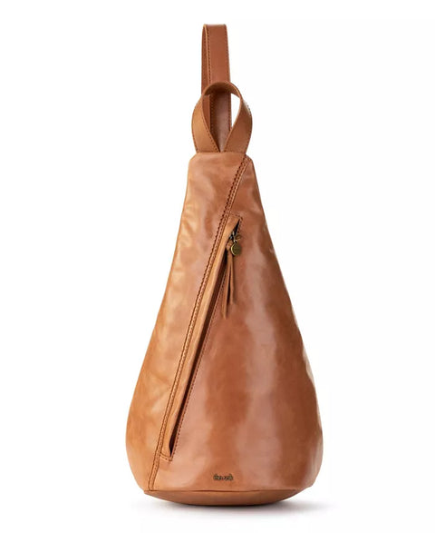 The Sak Women's Brown Geo Sling Leather Backpack|The Sak In Lebanon