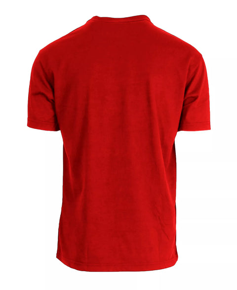 Black Ice Men's Red Short Sleeve Crew Neck Classic T-shirt|Black Ice In Lebanon