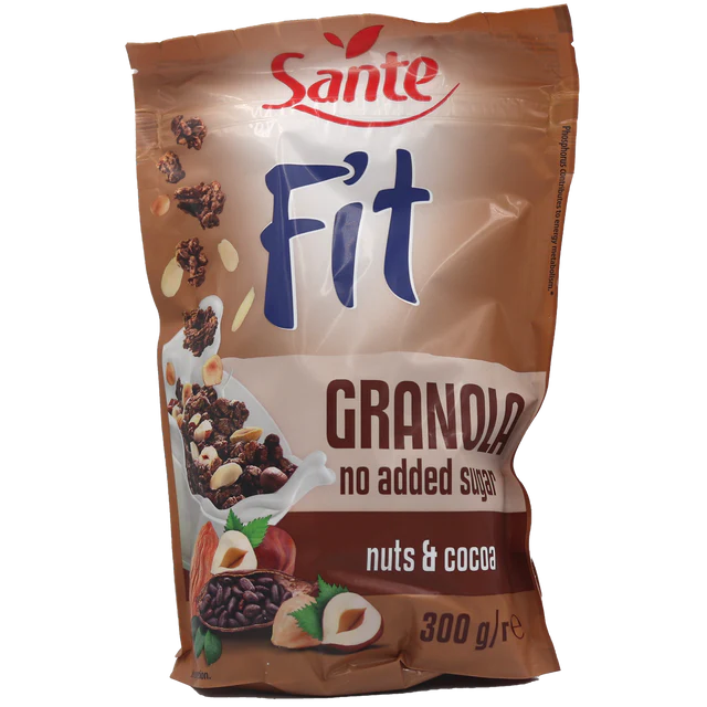 Sante Fit Granola Nuts & Cocoa 300g | Sante In Lebanon