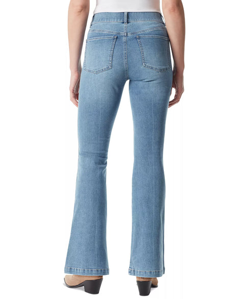 Gloria Vanderbilt  Women's Blue Shape Effect Pull-On Flared-Leg Jeans  |   Gloria Vanderbilt  in Lebanon
