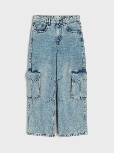 Sinsay Boy's Blue Baggy Fit Jeans | Sinsay In Lebanon