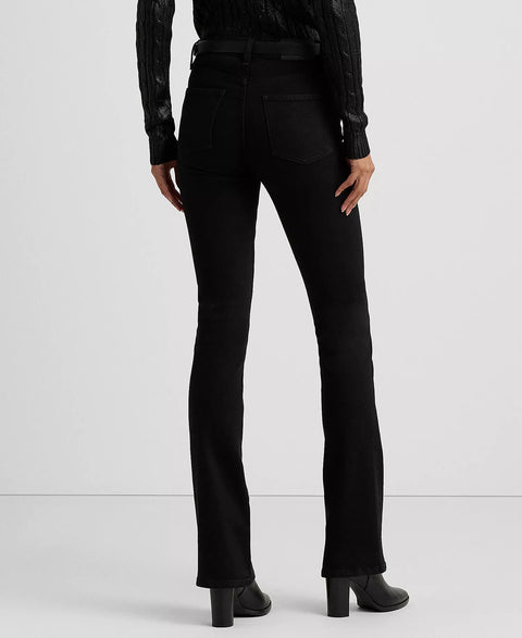 Lauren Ralph Lauren Women's Black High-Rise Boot Jeans|Lauren Ralph Lauren In Lebanon
