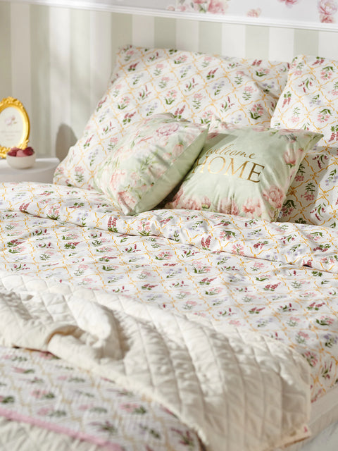Sinsay Home Floral Pattern 160 cm x 200 cm Bedding Set | Sinsay in Lebanon