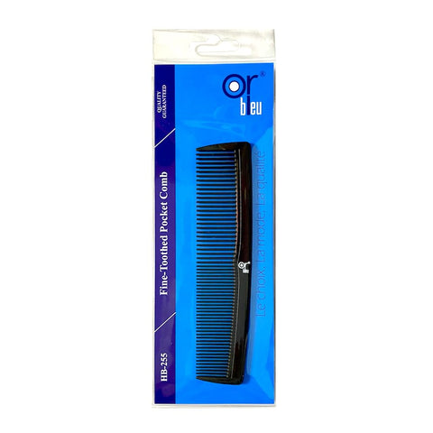 OR Bleu Fine Toothed Pocket Comb HB-255