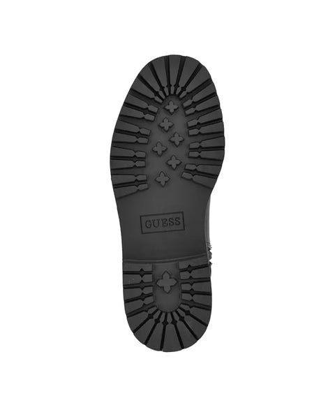 Guess Women's Black Jellio Over The Knee Lug Sole Ornament Strap Boots | Guess In Lebanon